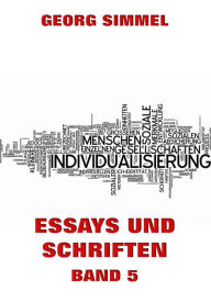 Title: Essays und Schriften, Band 5, Author: Georg Simmel