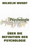 Alternative view 1 of Über die Definition der Psychologie