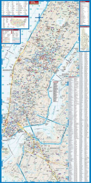 New York City, New York Map