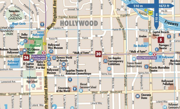 Los Angeles, California Map