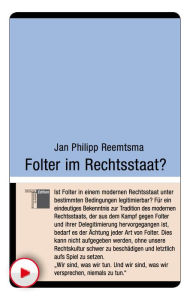 Title: Folter im Rechtsstaat?, Author: Jan Philipp Reemtsma