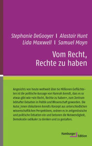 Title: Vom Recht, Rechte zu haben, Author: Stephanie DeGooyer