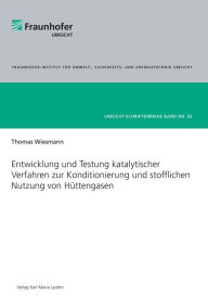 Title: Entwicklung und Testung katalytischer Verfahren zur Konditionierung und stofflichen Nutzung von Hüttengasen, Author: Thomas Wiesmann