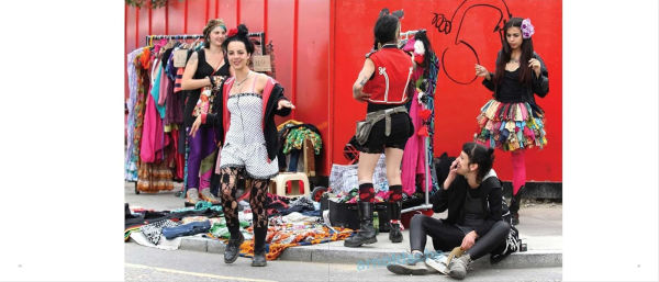 Brick Lane in London: All the World's a Stage: Street Photography by David and Sonya Newell-Smith