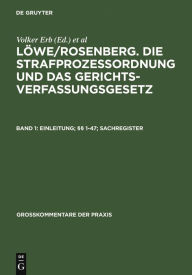 Title: Einleitung; 1-47; Sachregister / Edition 26, Author: Volker Erb