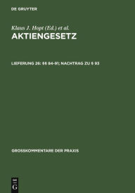 Title: §§ 84-91; Nachtrag zu § 93 / Edition 4, Author: Michael Kort