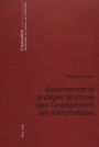 Raisonnement et stratégies de preuve dans l'enseignement des mathématiques