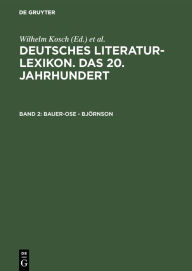 Title: Bauer-Ose - Björnson, Author: Lutz Hagestedt