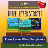 Title: Three Letter Stories: Amazing collection of three preschool story and activity books with Three letter sight words, Author: Shilpa Thotli
