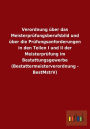 Verordnung Uber Das Meisterprufungsberufsbild Und Uber Die Prufungsanforderungen in Den Teilen I Und II Der Meisterprufung Im Bestattungsgewerbe (Best