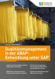 Title: Qualitätsmanagement in der ABAP-Entwicklung unter SAP, Author: Johannes Gerbershagen