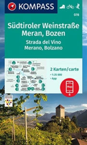 Title: Sudtiroler Weinstraße, Meran, Bozen +AG, Author: Kompass Karten GmbH