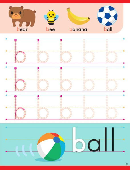 Play Smart Learn to Write Workbook: Ages 3-5: Tracing, Letters, Numbers, Shapes