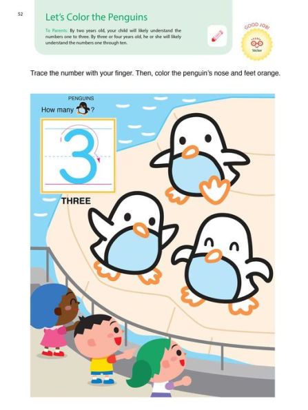 Play Smart Skill Builders Age 2+: Preschool Activity Workbook with Stickers for Toddlers Ages 2, 3, 4: Build Focus and Pen-control Skills: Tracing, Mazes, Matching Games, and More (Full Color Pages)