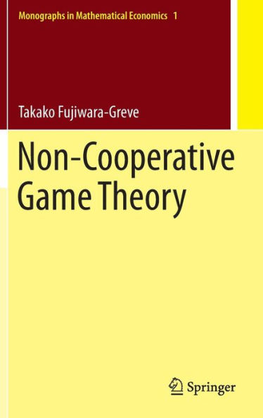 Non-Cooperative Game Theory