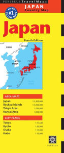 Title: Japan Travel Map Fourth Edition, Author: Periplus Editions
