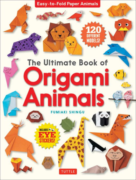 Origami Animals Book + Large Origami Paper Combo – Taro's Origami Studio  Store