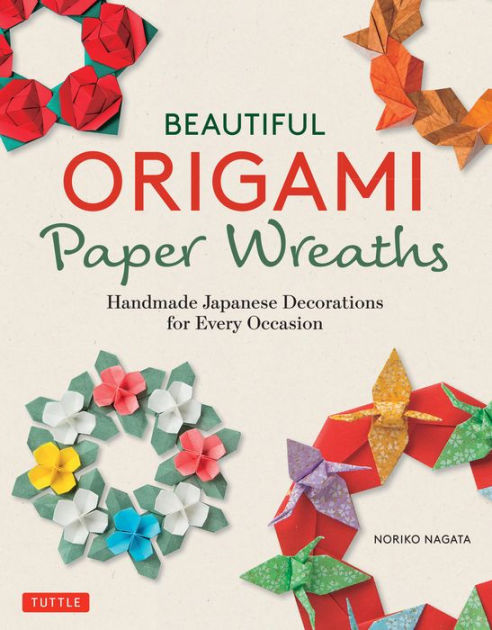 Origami Hydrangea All Season Wreath