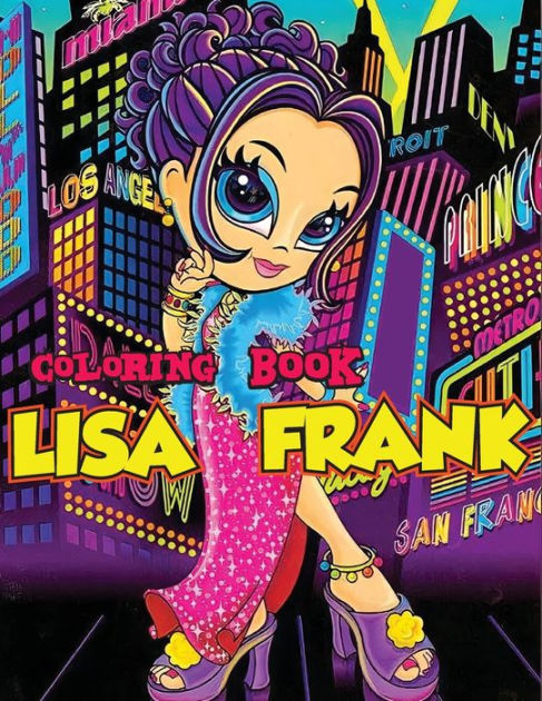 Lisa Frank Coloring Book: Coloring Pages for Boys, Girls, Kids