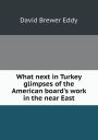 What next in Turkey glimpses of the American board's work in the near East