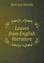 Leaves from English literature