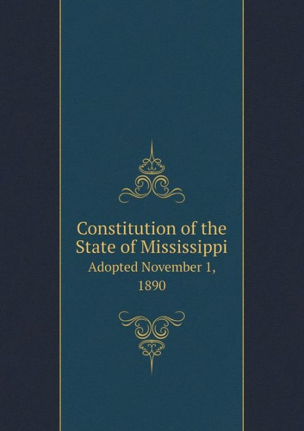 constitution of the state of mississippi