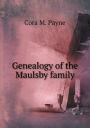 Genealogy of the Maulsby family