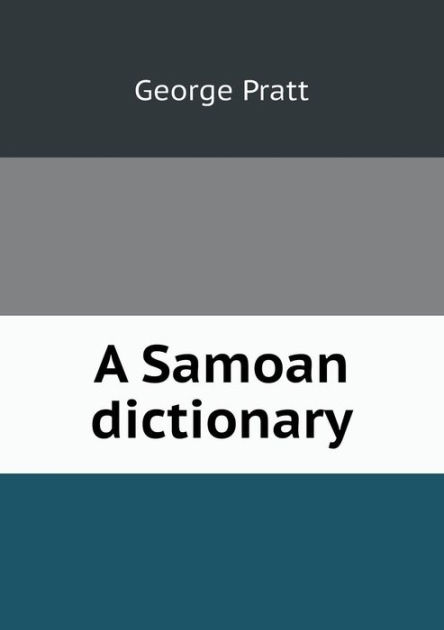 a-samoan-dictionary-by-george-pratt-paperback-barnes-noble