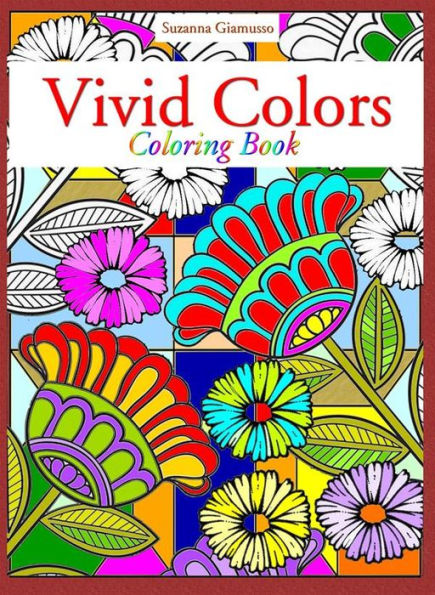 Vivid Colors: Coloring Book