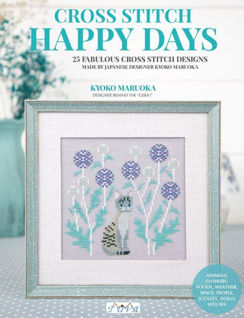 Kawaii Cross-Stitch Kit: Super Cute!