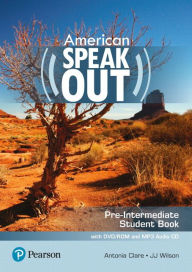 Title: American Speakout, Pre-Intermediate, Student Book with DVD/ROM and MP3 Audio CD / Edition 1, Author: Antonia Clare
