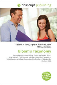 Title: Bloom's Taxonomy, Author: Frederic P. Miller