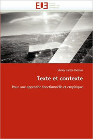 Texte Et Contexte