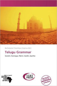 Title: Telugu Grammar, Author: Bartholomei Timotheos Crispinus