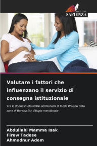 Title: Valutare i fattori che influenzano il servizio di consegna istituzionale, Author: Abdullahi Mamma Isak