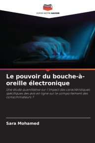 Title: Le pouvoir du bouche-ï¿½-oreille ï¿½lectronique, Author: Sara Mohamed