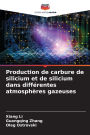 Production de carbure de silicium et de silicium dans diffï¿½rentes atmosphï¿½res gazeuses
