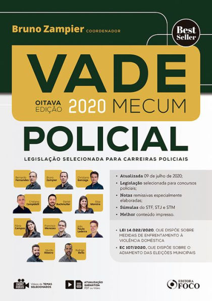 Vademecum POLICIAL: Legislação selecionada para carreiras policiais