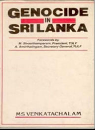 Title: Genocide In Sri Lanka, Author: M. S. Venkatachalam