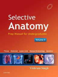 Title: Selective Anatomy Vol 2 E-book: Preparatory manual for undergraduates, Author: Vishram Singh
