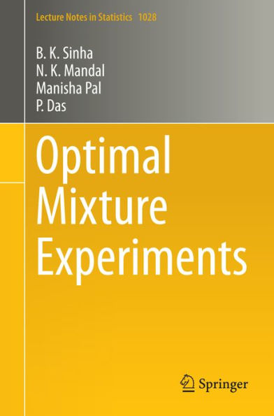 Optimal Mixture Experiments