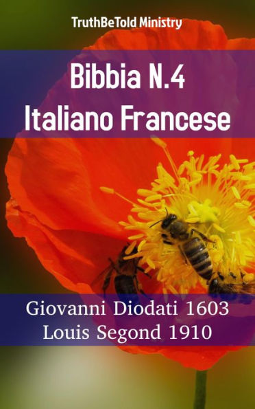 Bibbia N.4 Italiano Francese: Giovanni Diodati 1603 - Louis Segond 1910