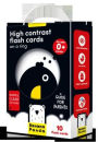 High Contrast Flash Cards on a