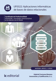 Title: Aplicaciones informáticas de bases de datos relacionales. ADGG0208, Author: Gabriel Carmona Romera