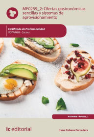 Title: Ofertas gastronómicas sencillas y sistemas de aprovisionamiento. HOTR0408, Author: Irene Cabeza Corredera