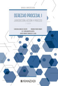 Title: Derecho Procesal I: Jurisdicción, acción y proceso, Author: M. Lidón Montón García