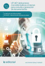 Aplicaciones microinformáticas e Internet para consulta y generación de documentación. IFCT0310
