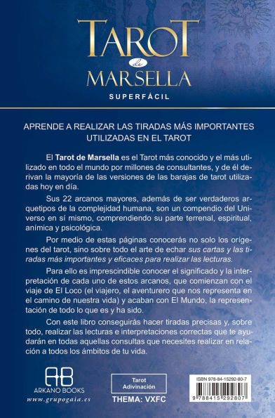 Tarot de Marsella superf cil: Libro y artas para echar el Tarot inmediatamente