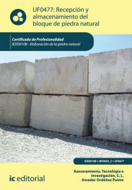 Title: Recepción y almacenamiento del bloque de piedra natural. IEXD0108, Author: Tecnología e Investigación S.L. Asesoramiento