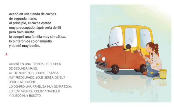 El coche amarillo